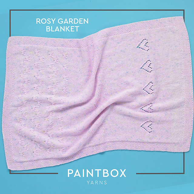Rosy Garden Blanket