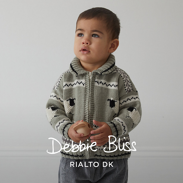 Ravelry: Gabriel Sheep Jacket pattern by Debbie Bliss