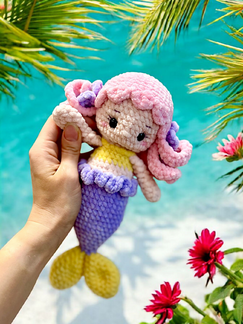 Melia the Plush Mermaid