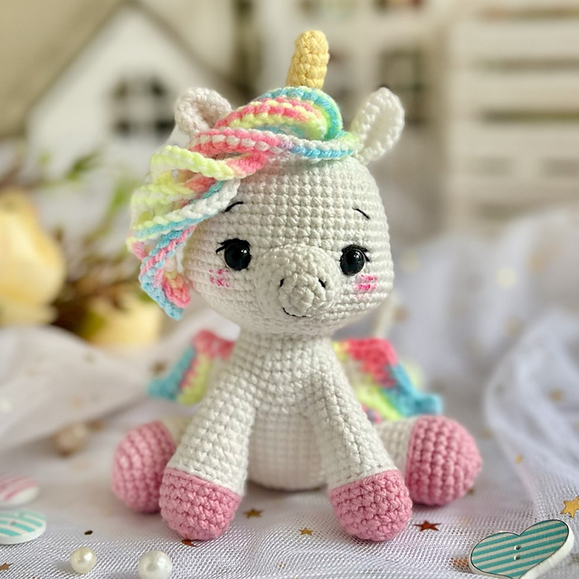 Ivy the Crochet Unicorn