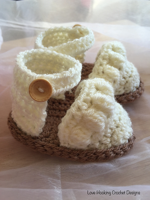 Two Tone Baby Summer Sandals