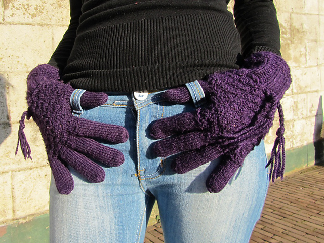 Purple Delight Gloves