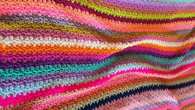 Aurora Gleam Afghan