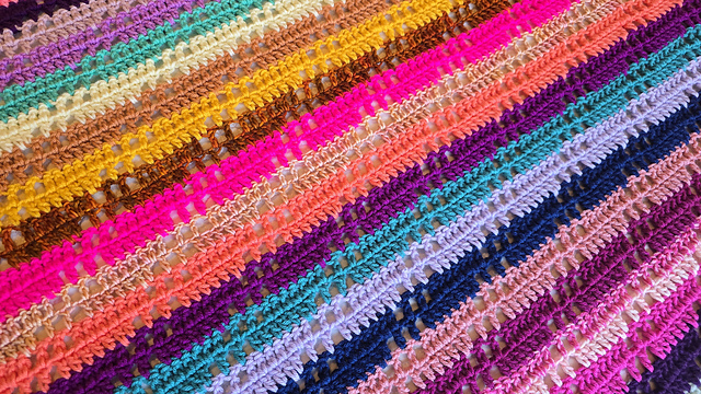 Fire Opal Afghan