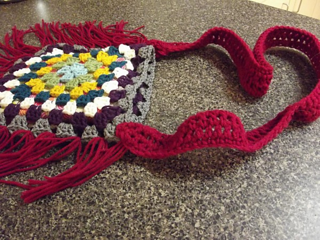 Granny Square Purse