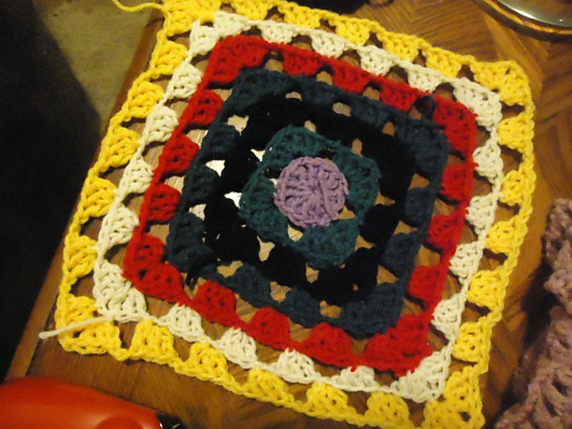 Behind The Seams Granny Square