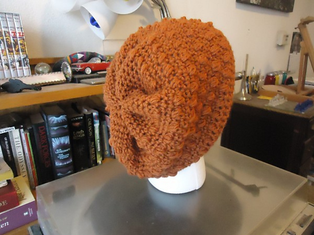 Pumpkin Spice Slouchy Hat