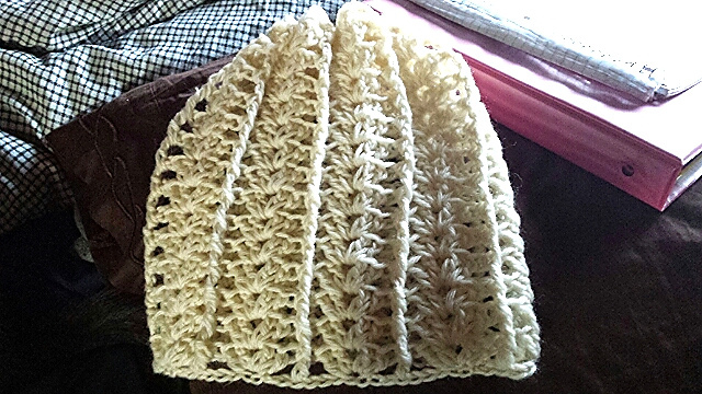 Summertime Lace Slouchy Hat