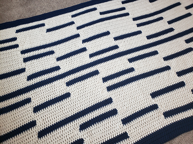 Sleek Striped Blanket