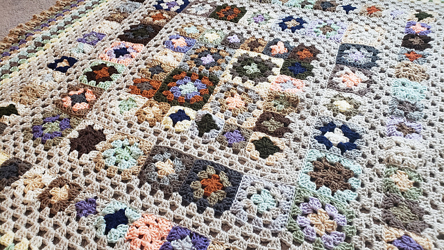 Stylish Patchwork Afghan