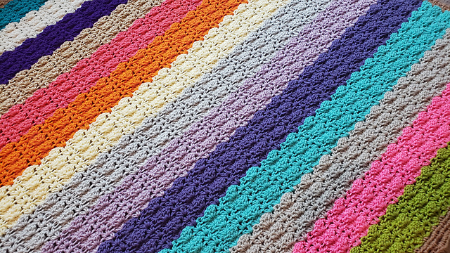 Vivid Memories Afghan