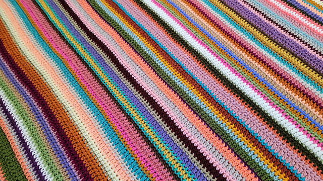 Scraptastic Afghan
