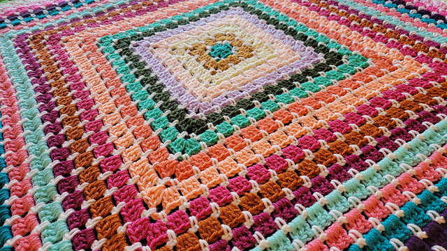 Building Blocks Afghan