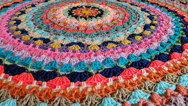 Circle Of Glee Afghan