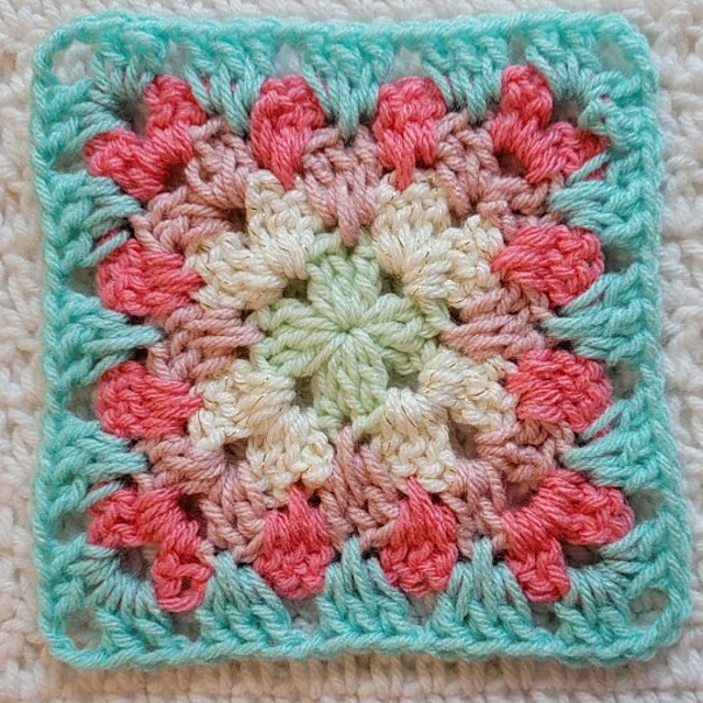 Spiked Granny Square