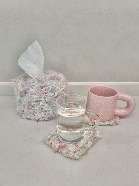 Bosong Tea Coaster & Tissue Cover