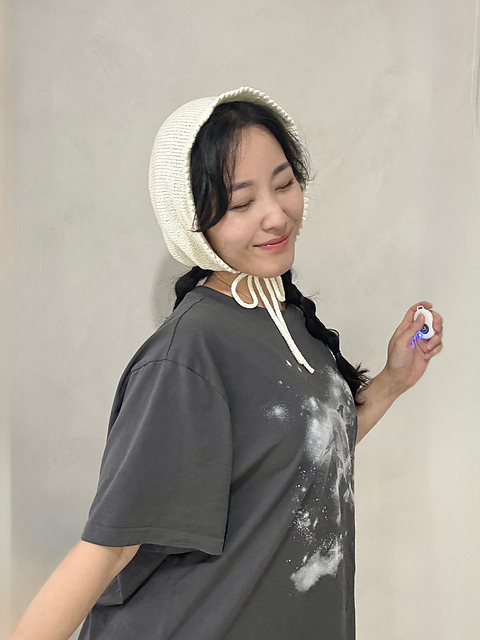 Cream Pie Bonnet