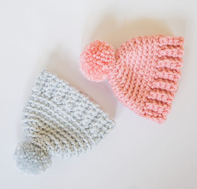 Pom Pom Snowman Hats