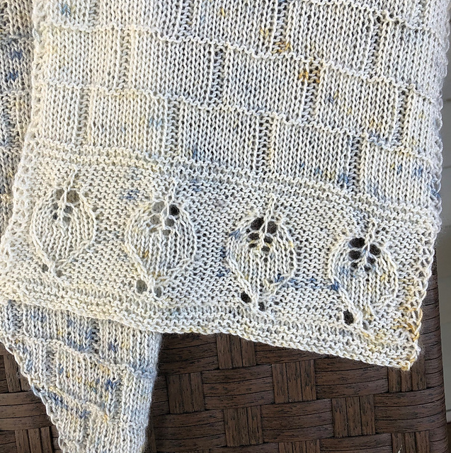 Sidewalk Leaves Scarf