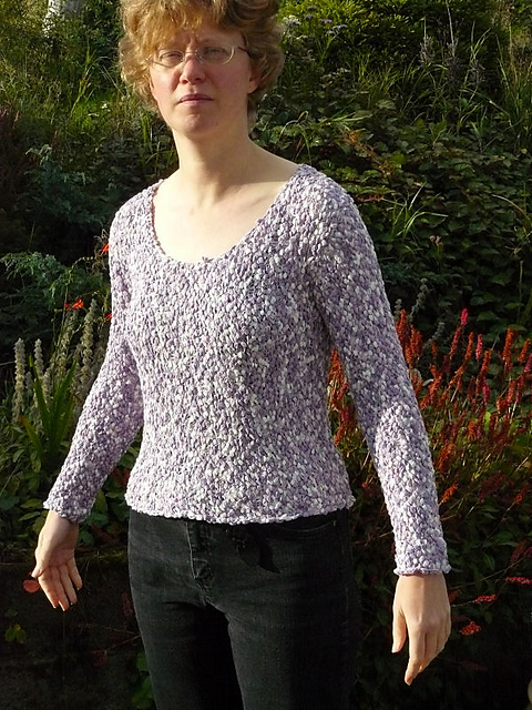 Scoop and V-neck Sweaters