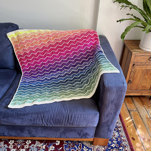 Level Up Crochet Advent Baby Blanket (Fingering)