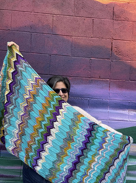 Cashmere Chevron Wrap
