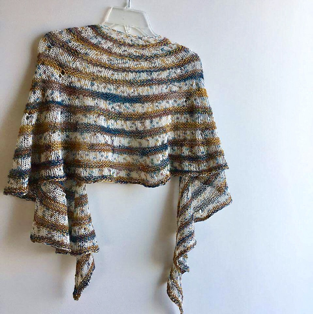 Opposites Attract Shawl