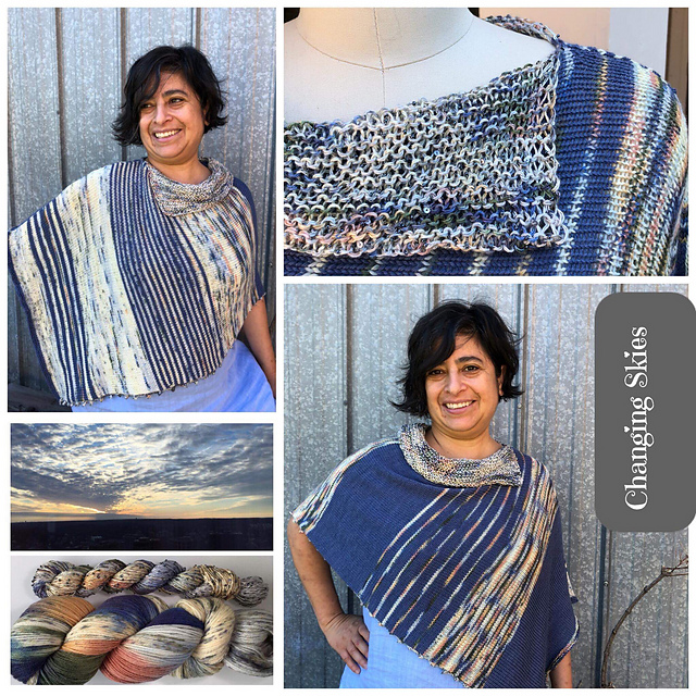 Changing Skies Poncho
