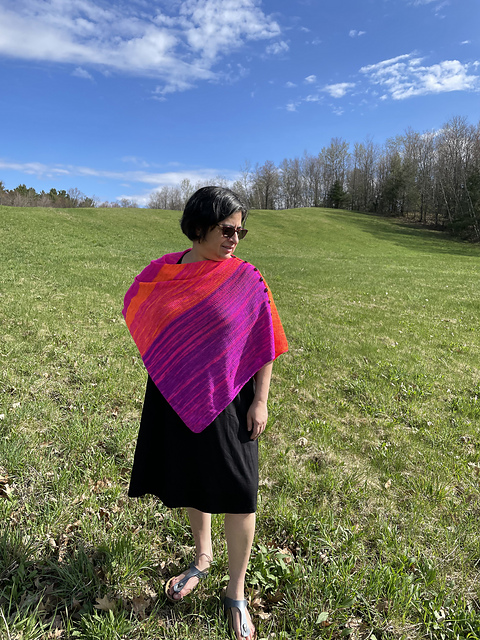 Sunset Poncho