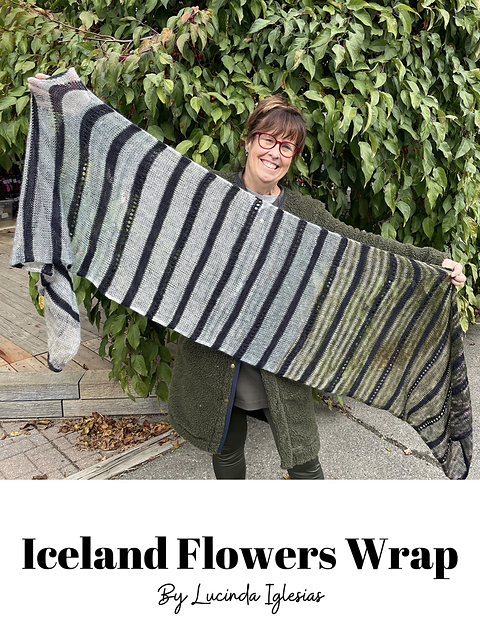 Iceland Flowers Wrap
