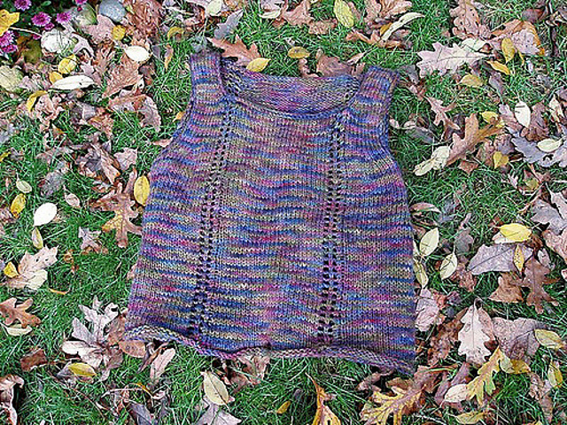 Eyelet Sleeveless Sweater