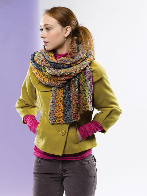 Chain Lace Big Fat Scarf