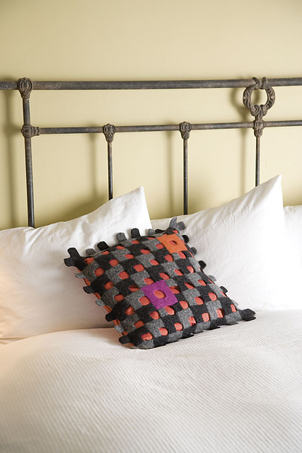 Pillow with Tabs