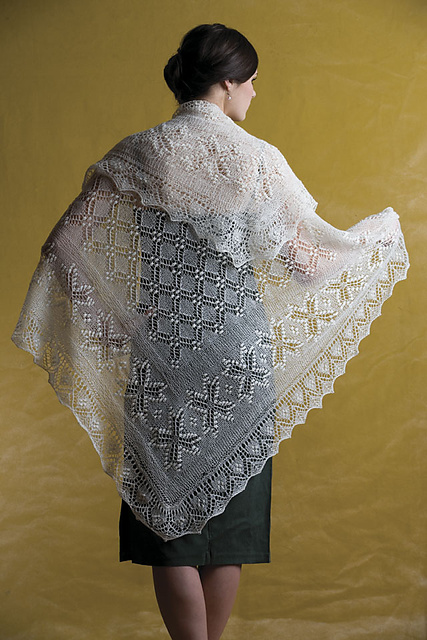 Crown Prince Square Shawl