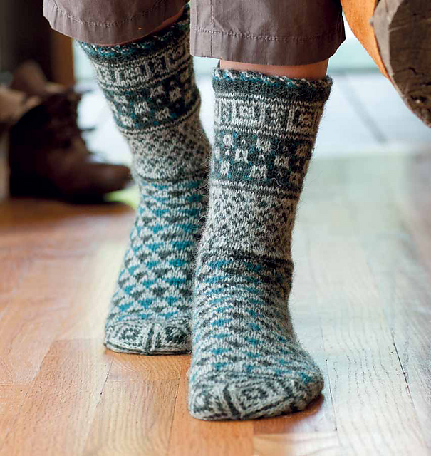 French Market Socks