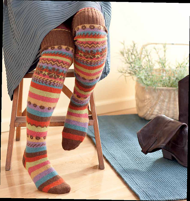 Thigh-High Stripes