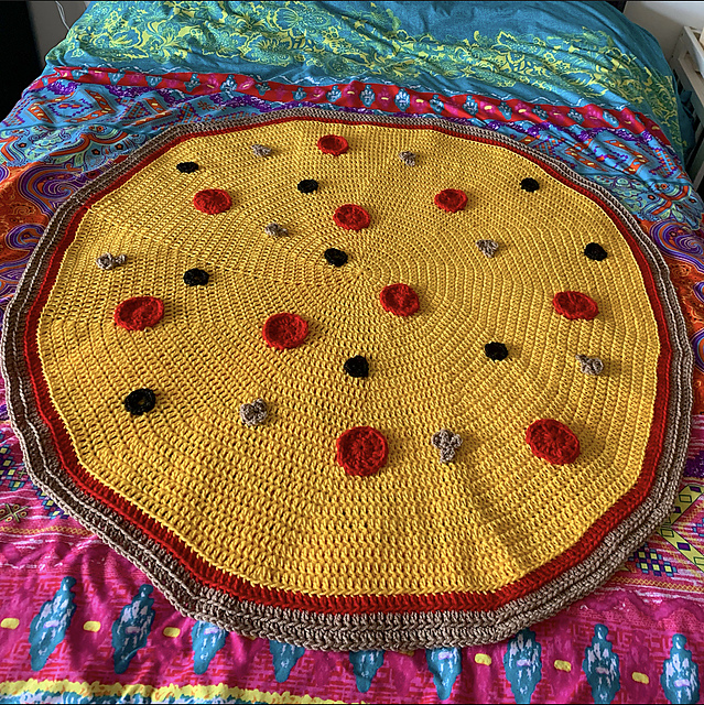 Pizza blanket
