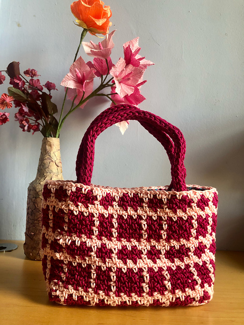 Perfectly Plaid Purse