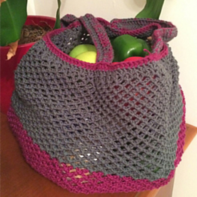 Crochet Grocery Bag