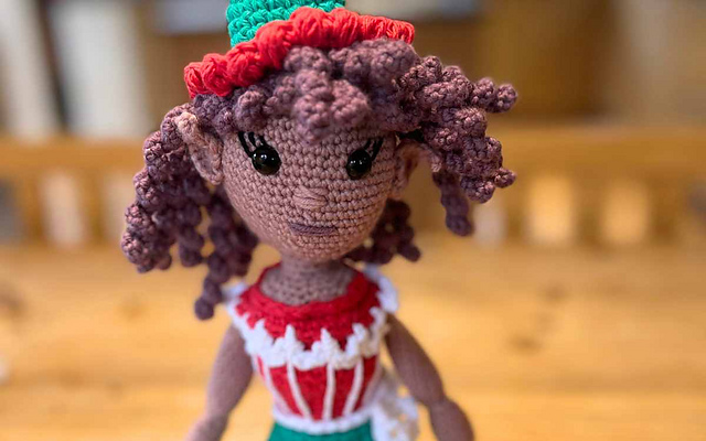 Christmas Elf Doll
