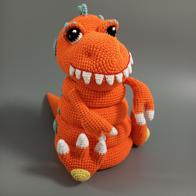 T-rex stacking toy