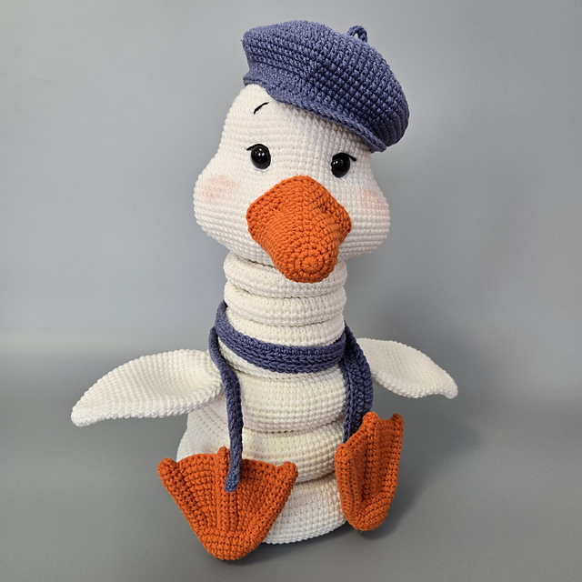 Goose stacking toy