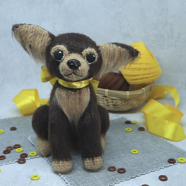 Chihuahua puppy toy