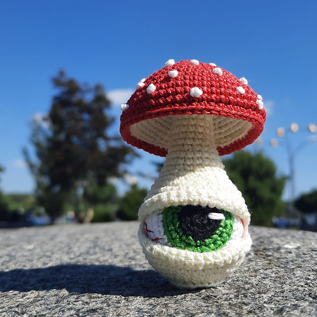 Eyeball mushroom