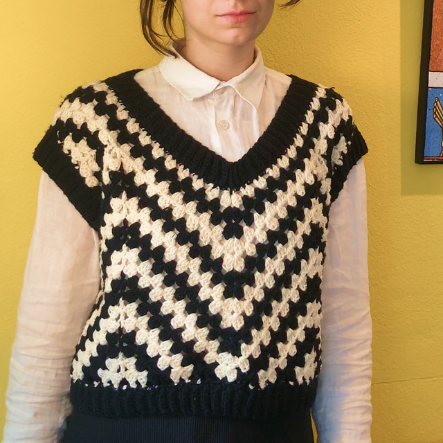 DAZZLE oversized vest