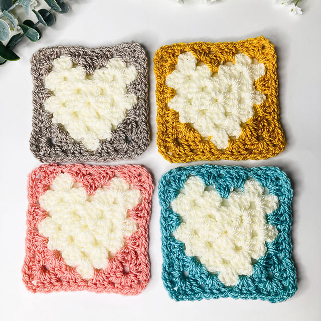 Sweetheart Granny Square
