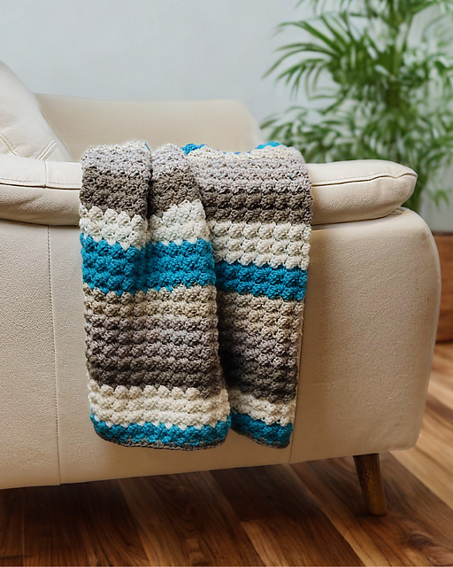 Bubbles Baby Blanket