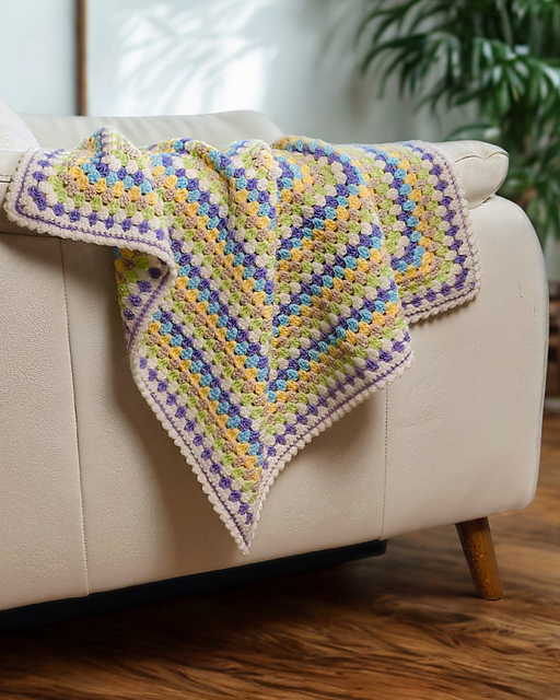 Easter Blanket & Bonnet