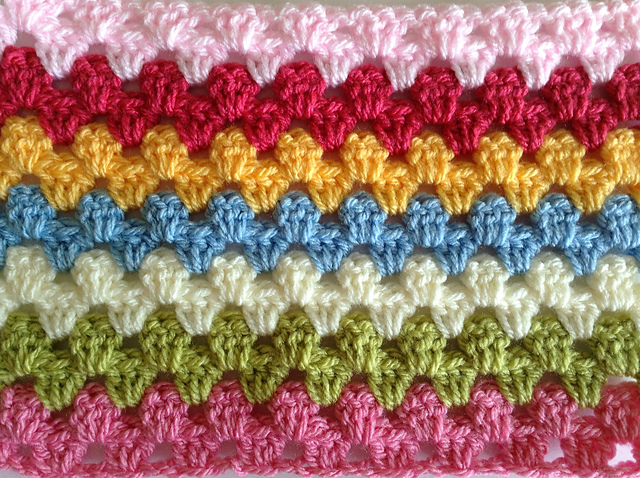 The Granny Stripe - Stitch Tutorial