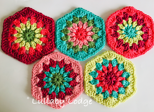 Granny Flower Hexagons